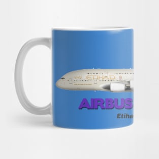 Airbus A380-800 - Etihad Airways Mug